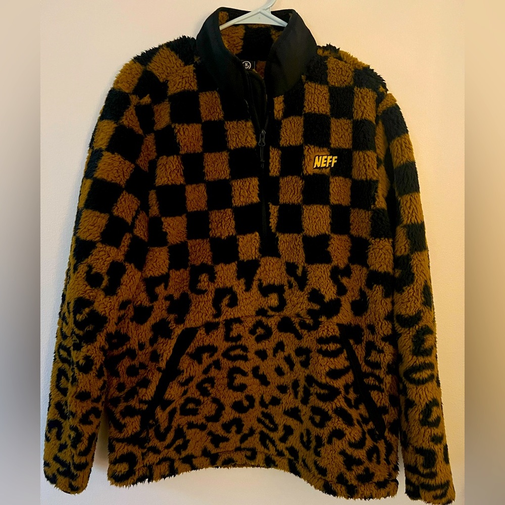 NEFF half-zip Sherpa sweatshirt